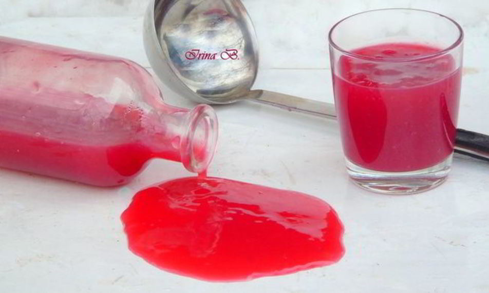 Рецепт малинового киселя