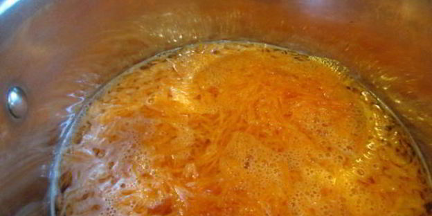 морковный кисель