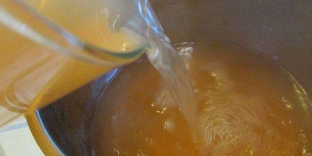 морковный кисель