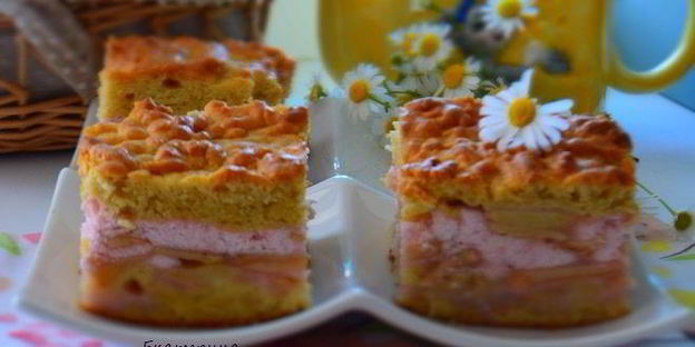 пляцок яблоки под кисельным небом