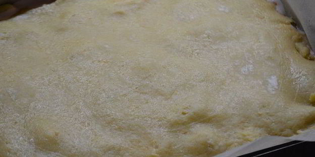 пляцок яблоки под кисельным небом