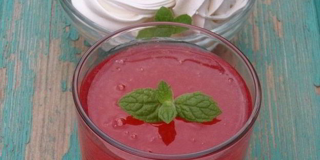 сливовый кисель