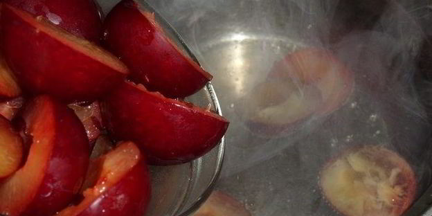 сливовый кисель