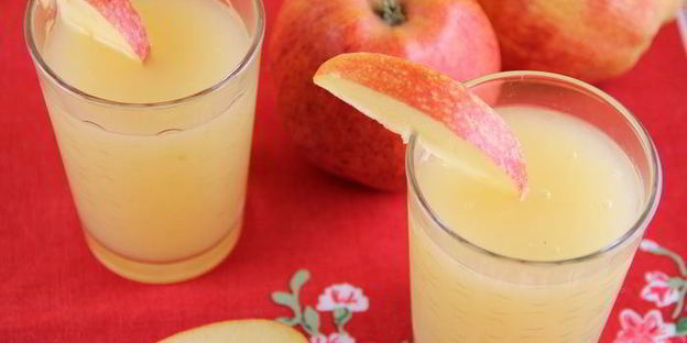 яблочный кисель с белым вином