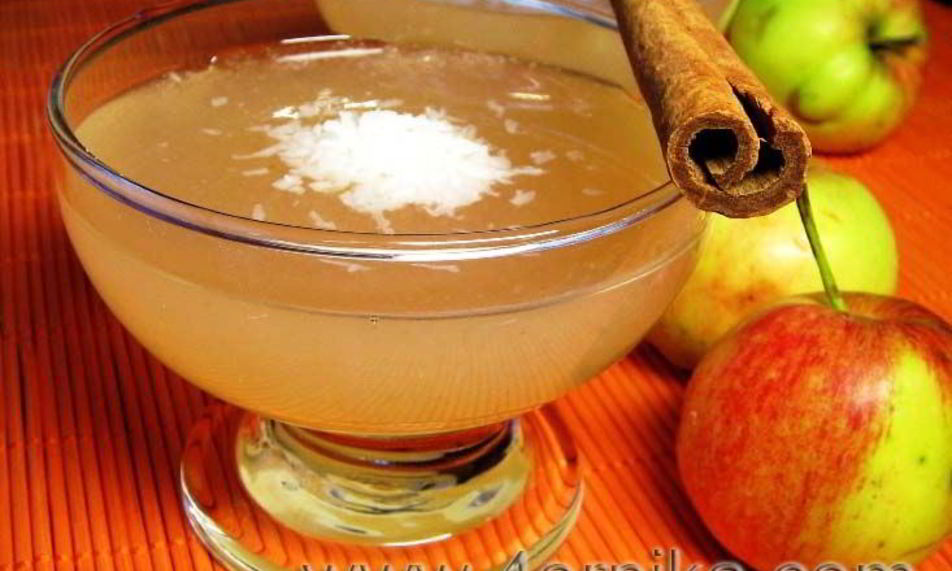 Рецепт яблочного киселя