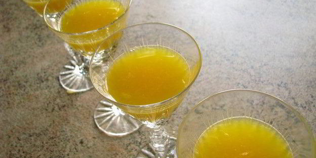 апельсиновый капучино