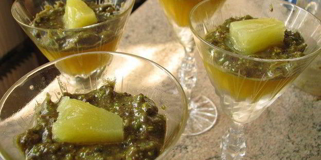 апельсиновый капучино