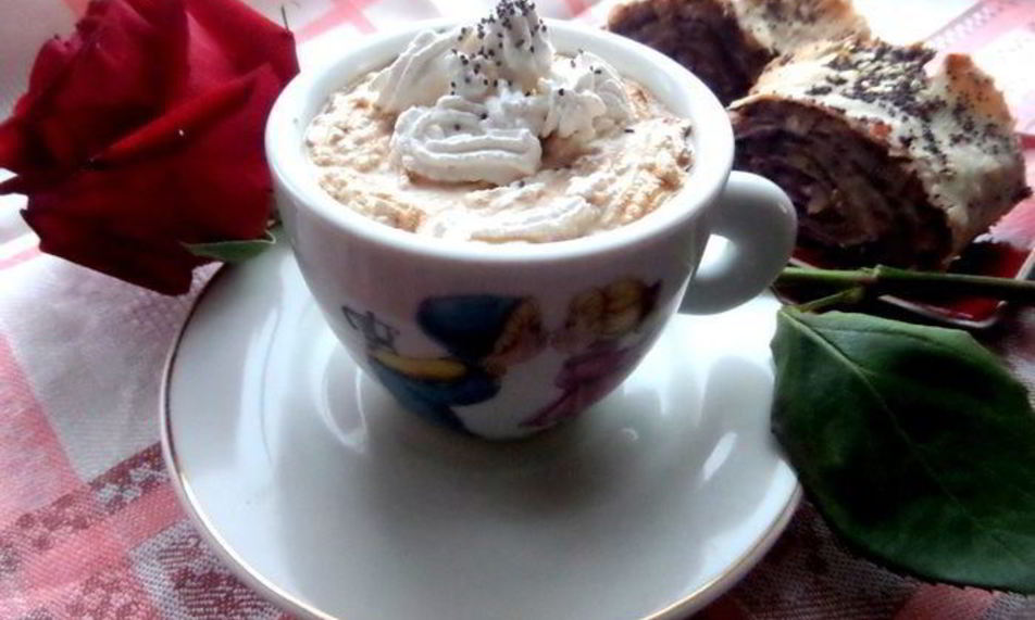 Рецепт карамельного кофе пода сливочного шапочкого