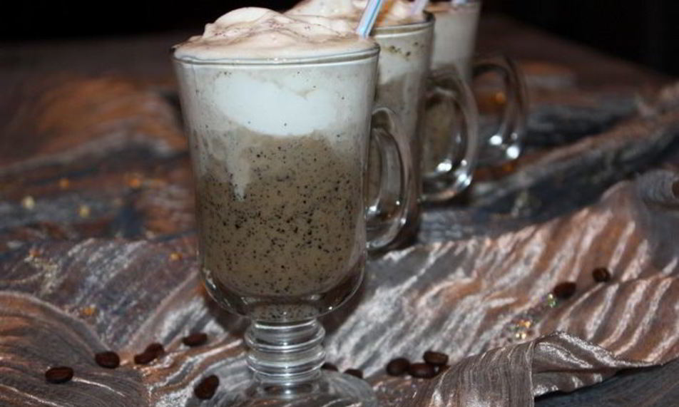 Рецепт кофе гляссе со страчателлой