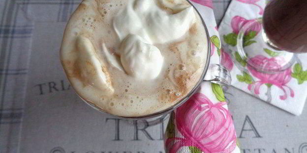 кофе мокко с горьким шоколадом