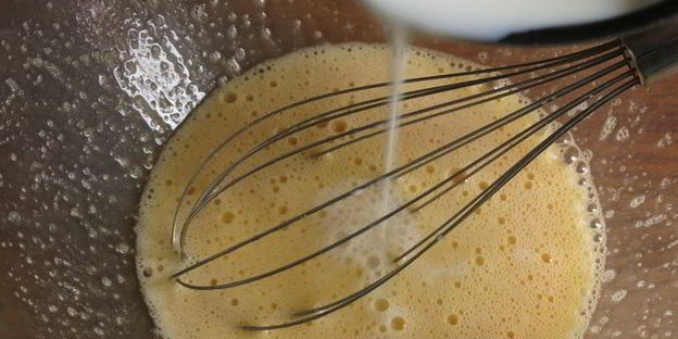 кофе на вилке