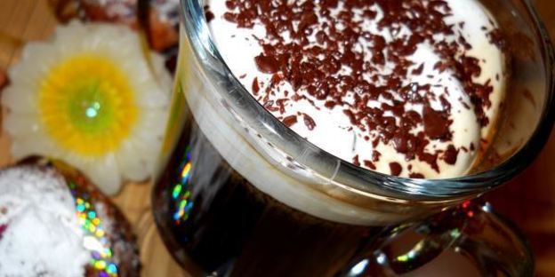 кофе по-немецки с коньяком