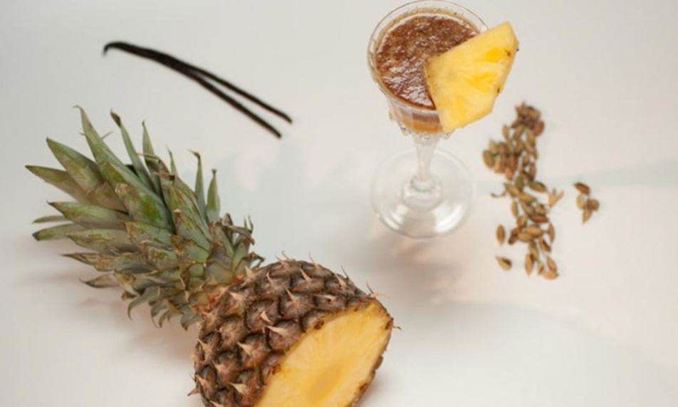 Рецепт кофе с ананасом