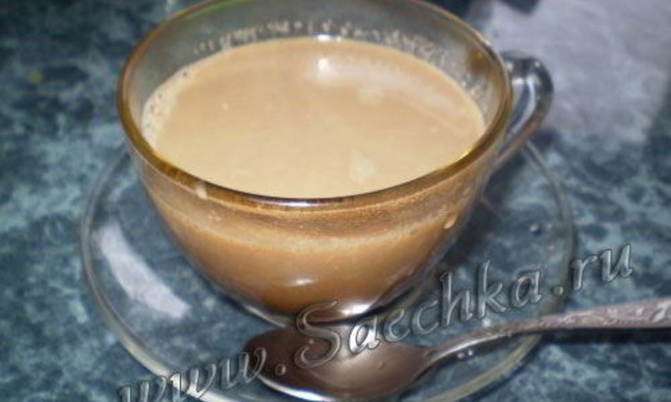 Рецепт кофе с какао