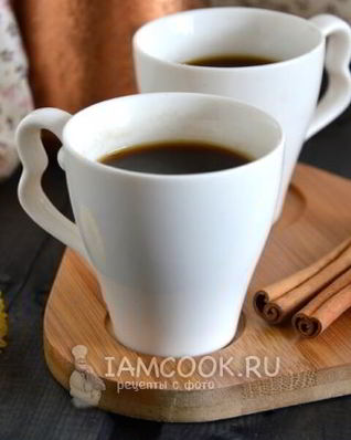 Кофе с корицей