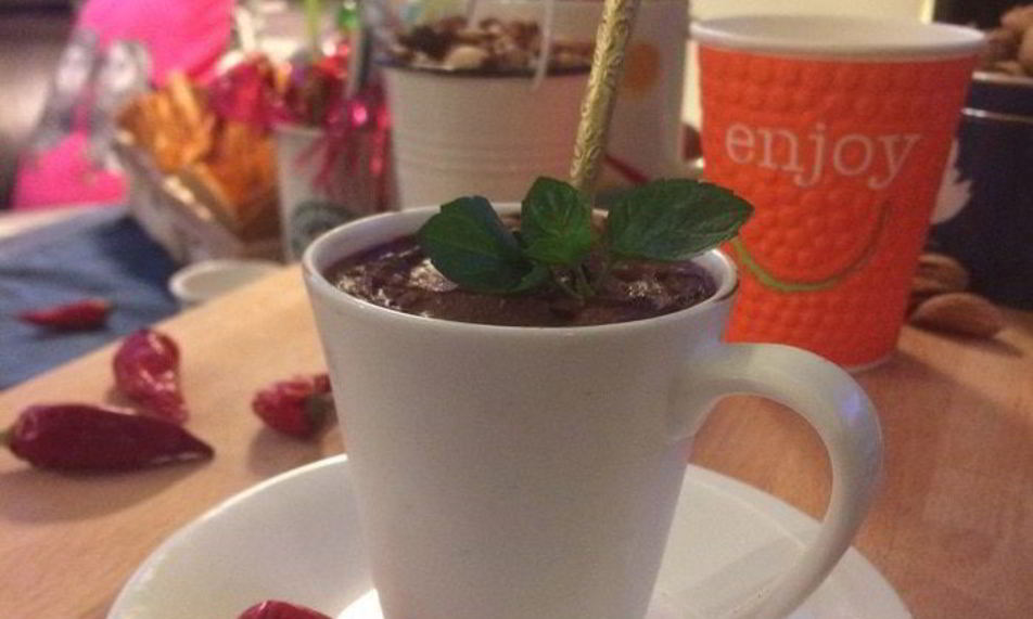 Рецепт ленивого шоколадного шота-эспрессо с чили