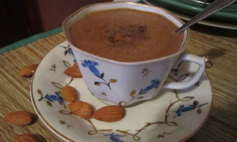Рецепт миндального кофе
