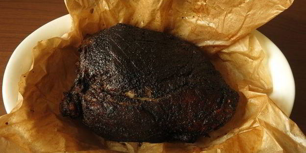 мясо в кофейной корочке