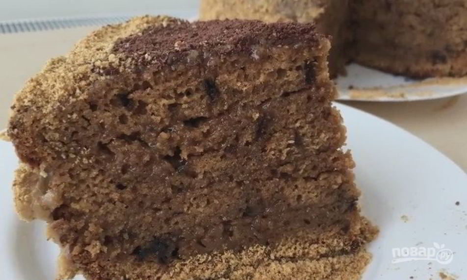 Рецепт очень простого кофейного торта