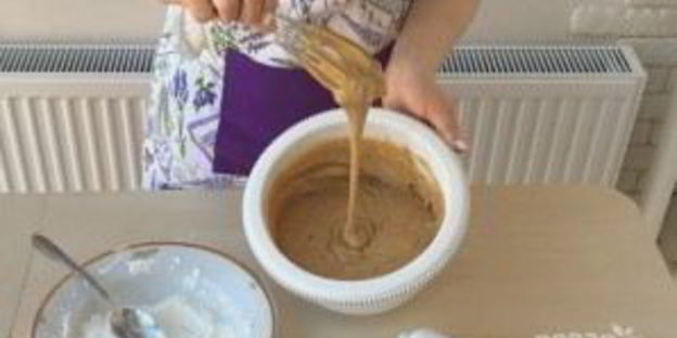 очень простой кофейный торт