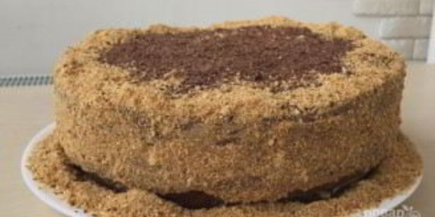 очень простой кофейный торт