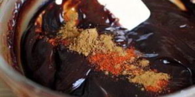 шоколадные трюфели с корицей и кофе