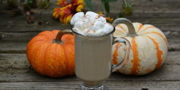 тыквенный латте по-домашнему