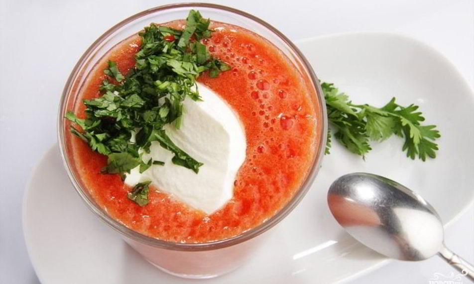 Рецепт коктейля из помидоров