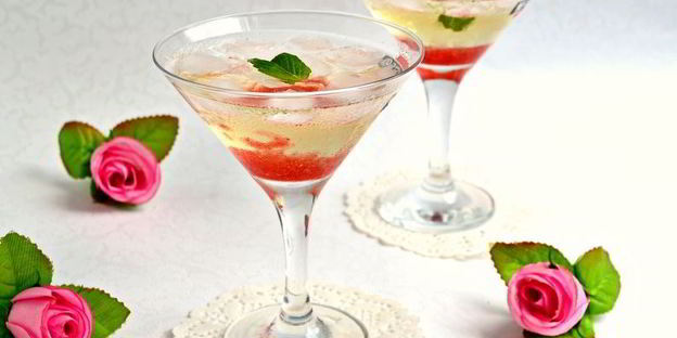 коктейль клубничный marengo