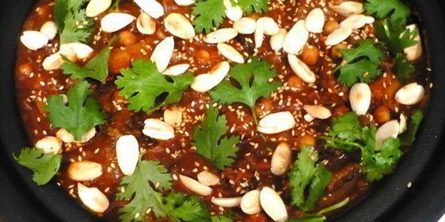 таджин из говядины с черносливом