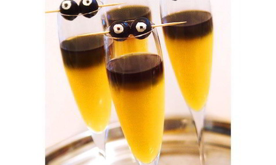 Рецепт коктейля гоблинская мимоза на хэллоуин