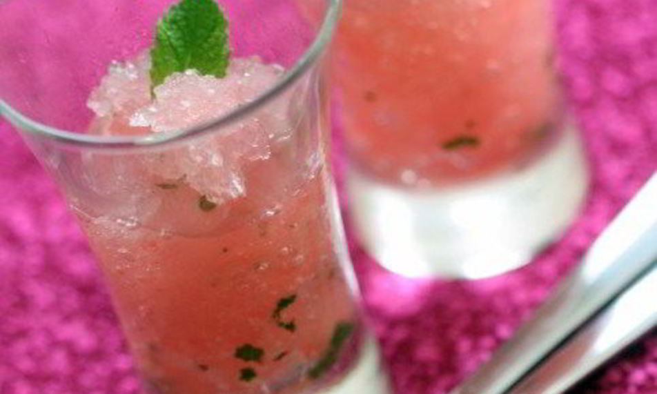 Рецепт грейпфрутового шербета с водкой