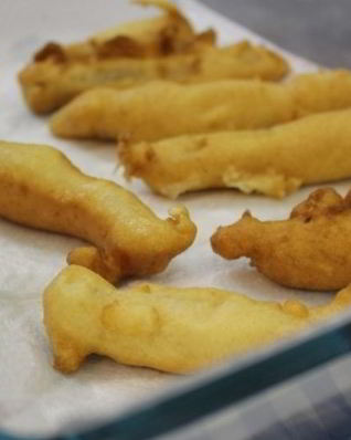 Кляр для рыбы с водкой