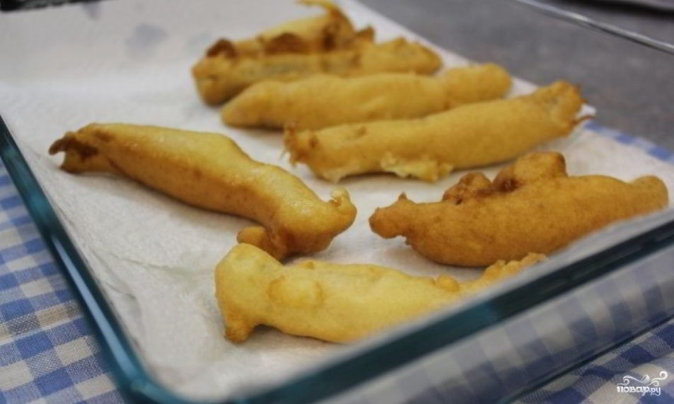 Рецепт кляра для рыбы с водкой