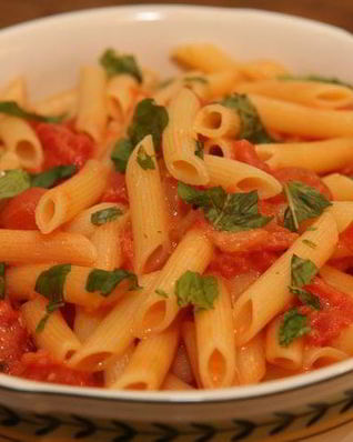 Макароны с водкой