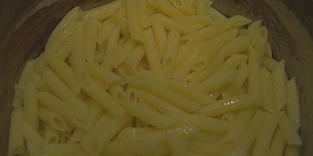 макароны с водкой