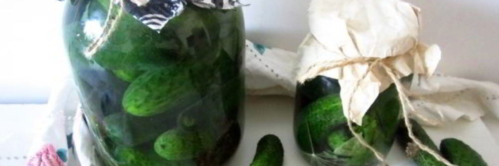 Огурцы квашеные с водкой