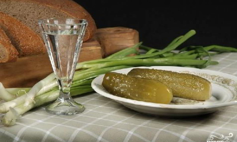 Рецепт огурцов ны зиму с водкоя