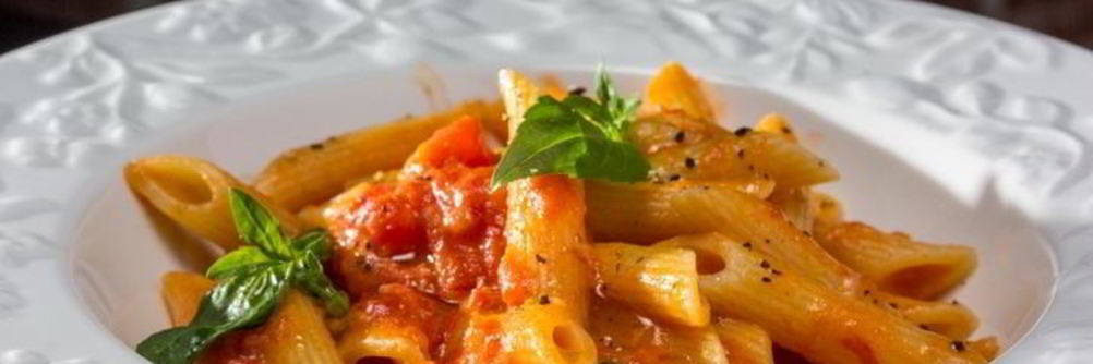 Пенне с водкой