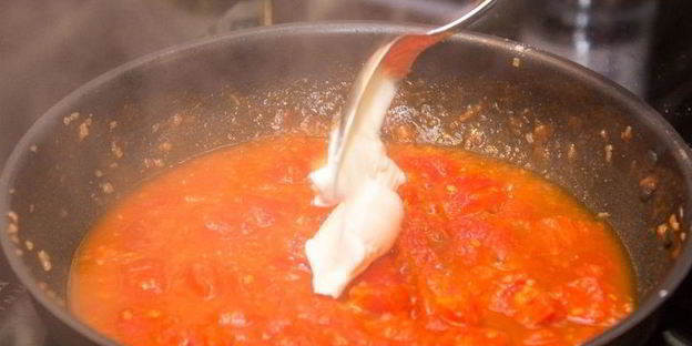 пенне с водкой