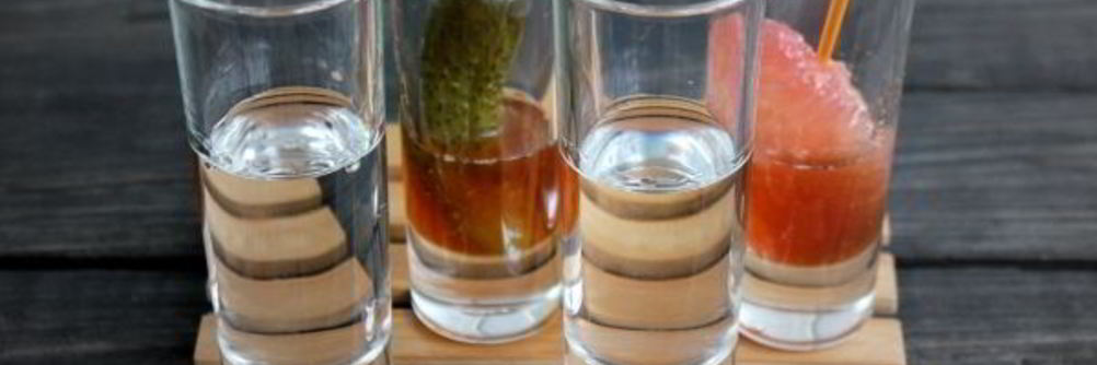 Шутер коктейли с водкой