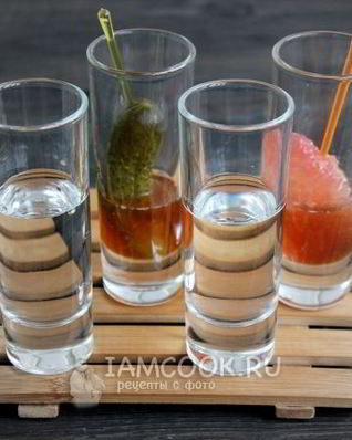 Шутер коктейли с водкой