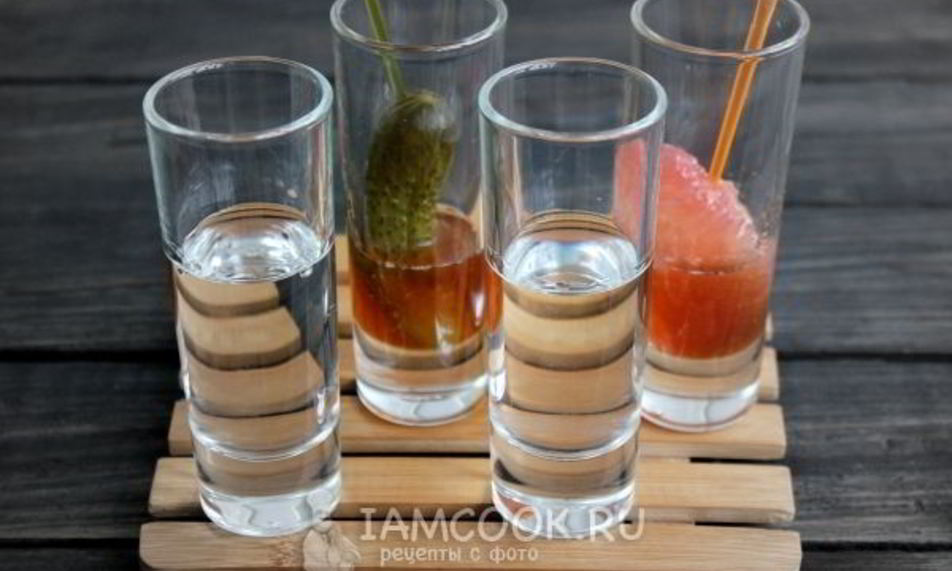 Рецепт шутера коктейли с водкой