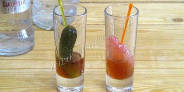 шутер коктейли с водкой