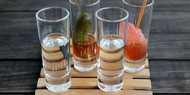 шутер коктейли с водкой