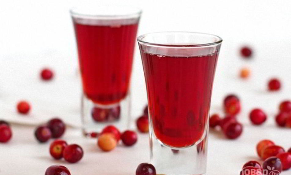 Рецепт водки на клюкве