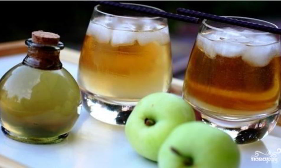 Рецепт яблочно-имбирного коктейль
