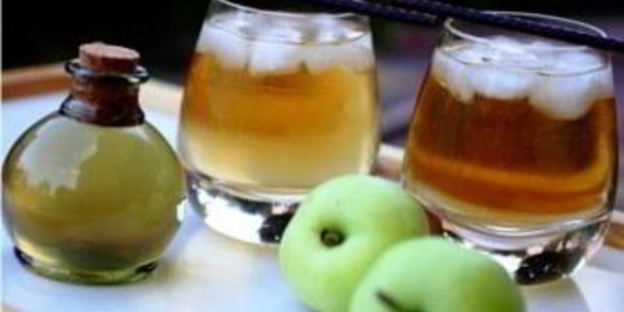 яблочно-имбирный коктейль