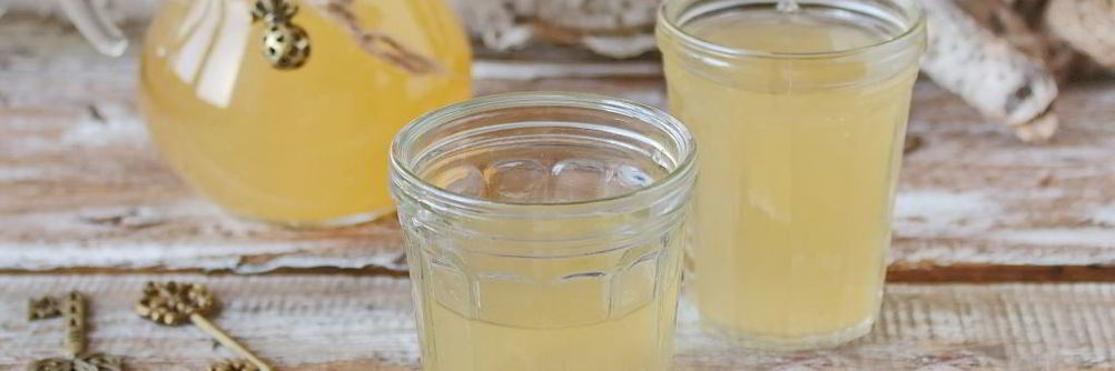 Березовый квас без дрожжей