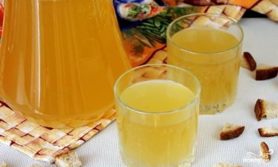 Рецепт березового кваса с ячменем